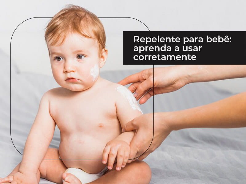 Encontrar repelente seguro para bebês é desafiador, pois os comuns são para crianças acima de 2 anos. É crucial considerar a sensibilidade da pele do bebê.