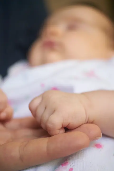 hand baby